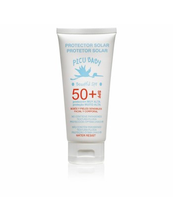 Solcreme til børn Picu Baby Bebés Y Pieles Sensibles Baby SPF 50+ 200 ml