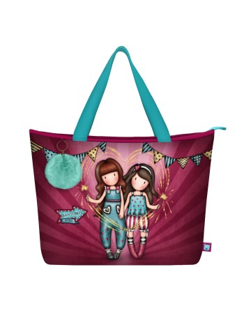 Bag Gorjuss Fireworks Maroon (41.5 x 30 x 13 cm)
