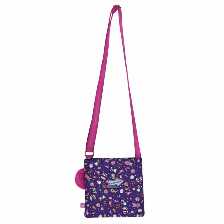 Borsa a Tracolla Gorjuss Up and away Viola (21 x 20 x 1.5 cm)