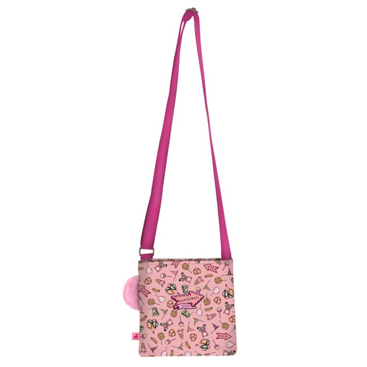 Borsa a Tracolla Gorjuss Carousel Salmone (21 x 20 x 1.5 cm)