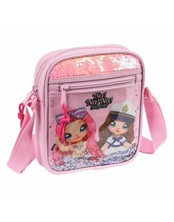 Shoulder Bag Na!Na!Na! Surprise Sparkles Pink (16 x 18 x 4 cm)
