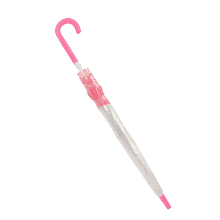 Ombrelli BlackFit8 Glow up Rosa Trasparente PoE Ø 70 cm