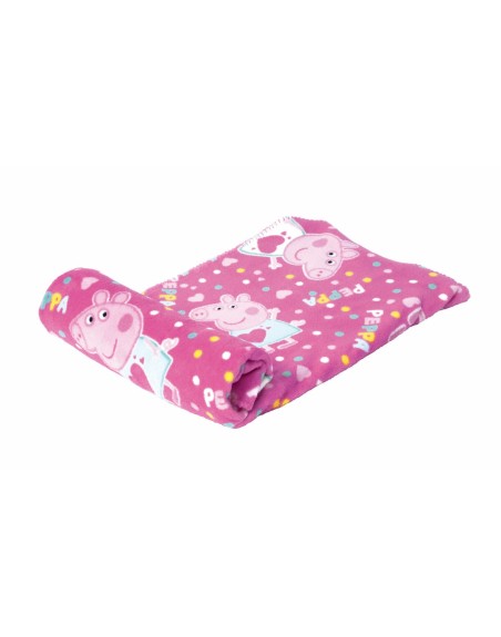 Tæppe Peppa Pig Cosy Corner Pink (95 x 150 cm)