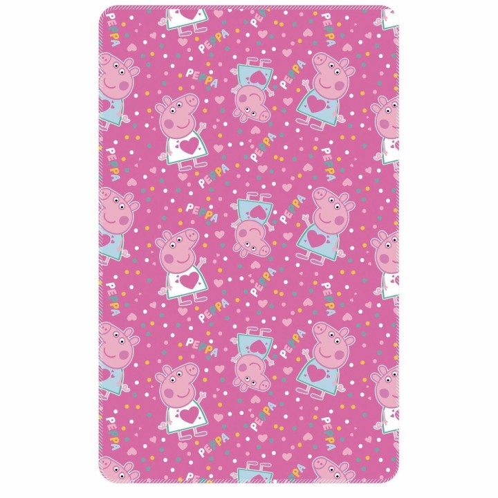 Manta Peppa Pig Cosy Corner Rosa (95 x 150 cm)