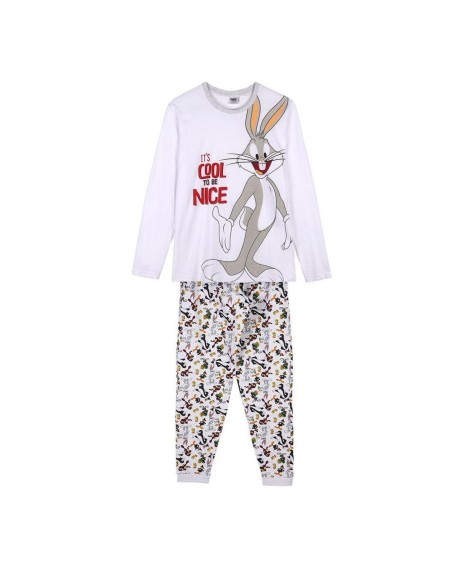 Pyjama Looney Tunes Gris Femme