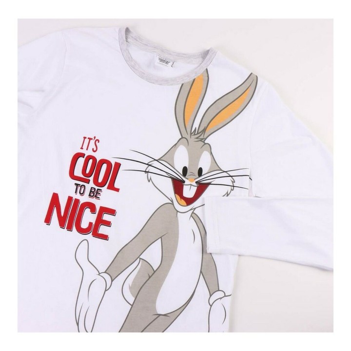 Nattøj Looney Tunes Grå Dame