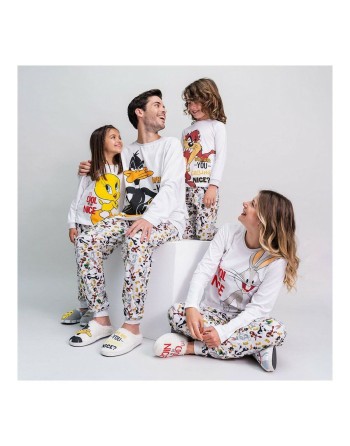 Pyjama Looney Tunes Gris Femme