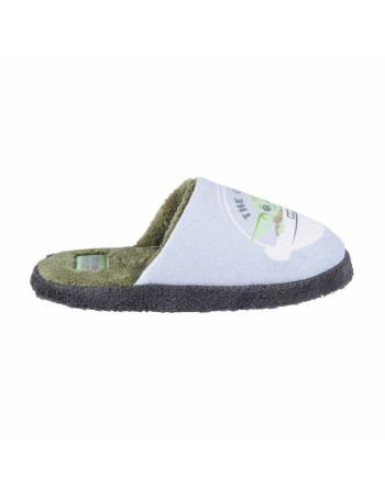 House Slippers The Mandalorian Light grey