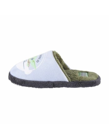 House Slippers The Mandalorian Light grey