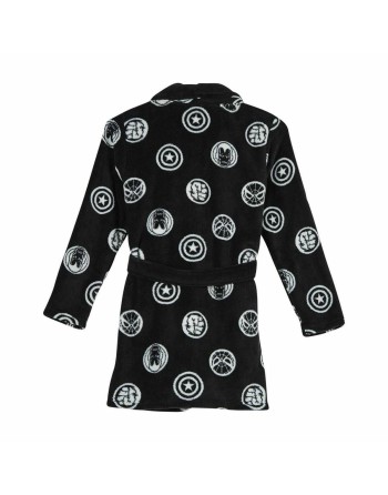 Morgenkåbe til Børn Marvel 30 1 30 Sort