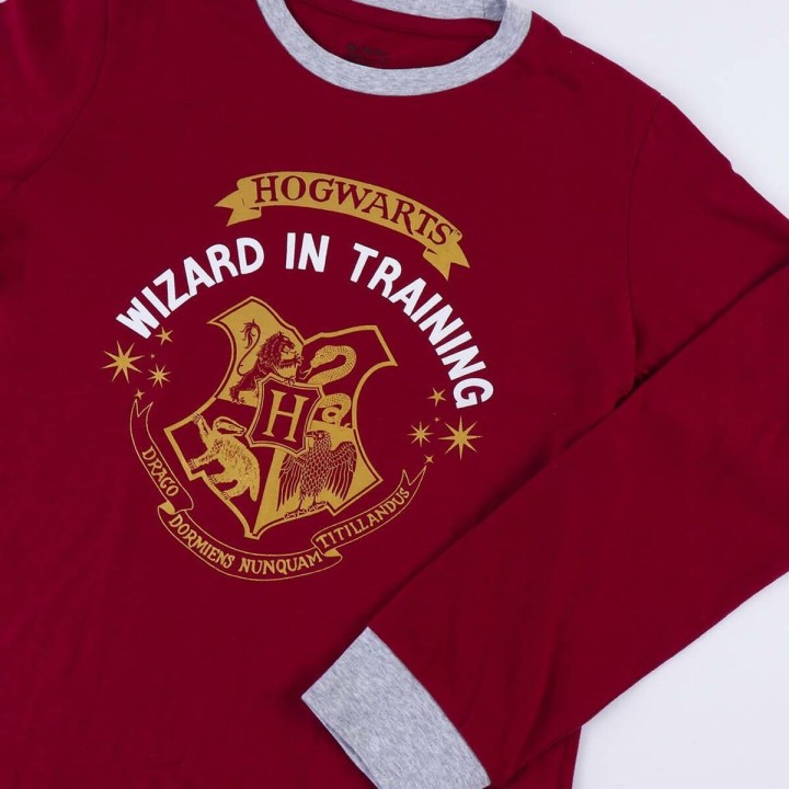 Pijama Infantil Harry Potter Rojo