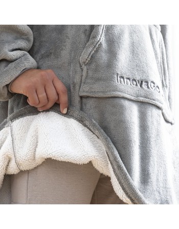 Oversized tæppe med fleecefor og ærmer Swug InnovaGoods