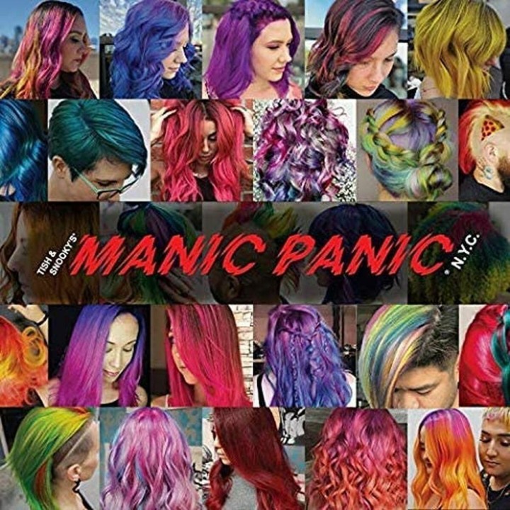 Halvpermanent farvning Manic Panic Virgin Snow Amplified Spray (118 ml)