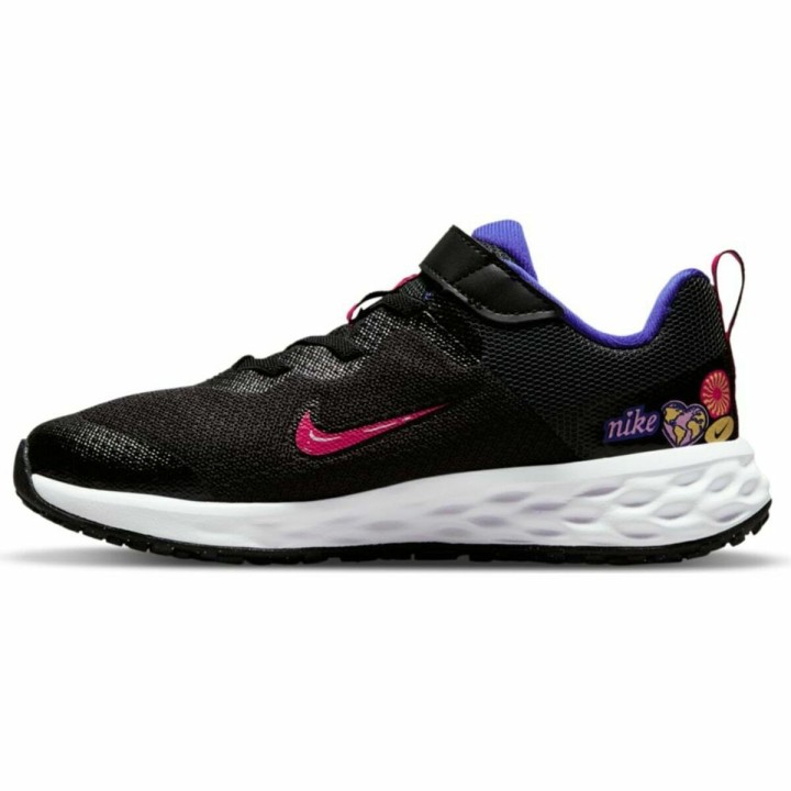 Sportssko til børn Nike DD1103 013 Revolution 6