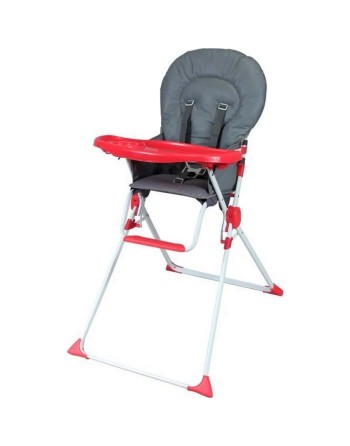 Hochstuhl Bambisol Rot Grau PVC 6 - 36 Monate