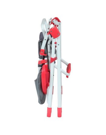 Hochstuhl Bambisol Rot Grau PVC 6 - 36 Monate