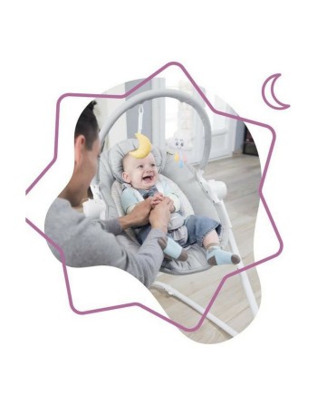 Baby Hammock Badabulle Compact'up High Grey