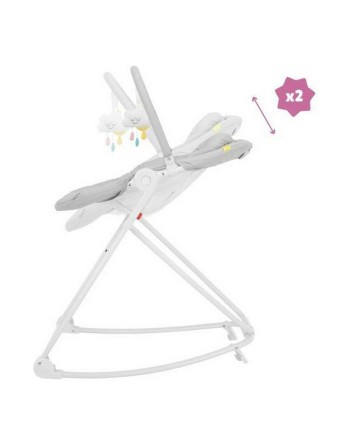 Hamac pour Bébé Badabulle Compact'up High Gris