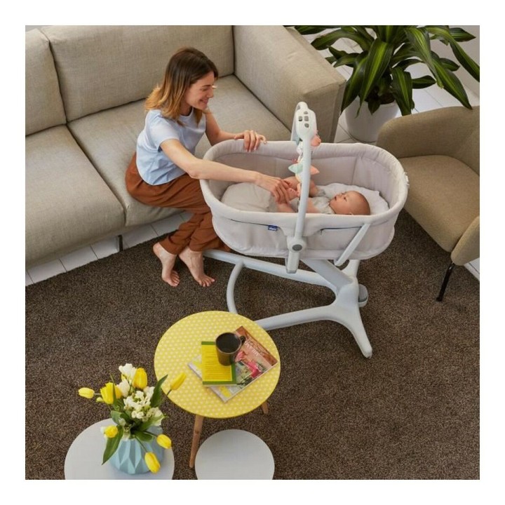 Amaca per Neonati Chicco Aquarelle Azzurro