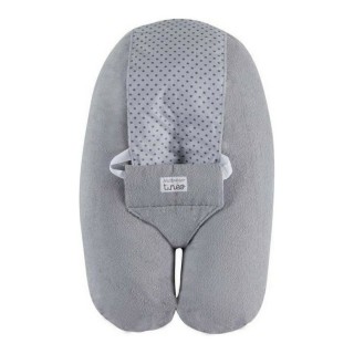 Cojín de Lactancia Tineo Polka Dots Gris