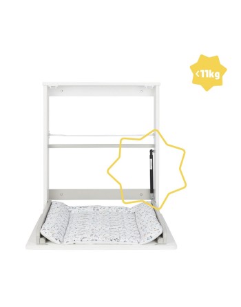 Changeur Badabulle Plouf Compact Mural Pliable 46 x 46 x 61 cm