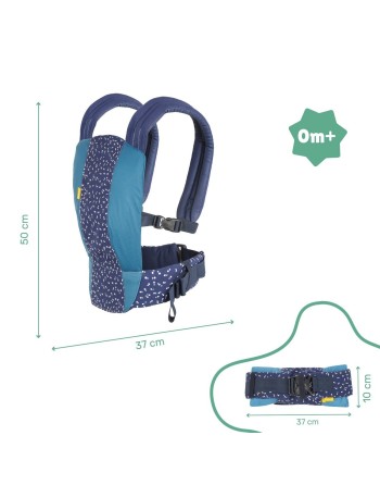 Babytrage Badabulle Easy & Go 15 kg Blau Ergonomisch 0-4 Jahre