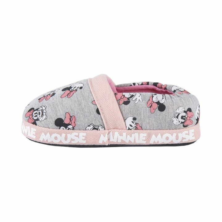 Hjemmesko Minnie Mouse Lysegrå