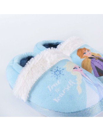 House Slippers Frozen Light Blue