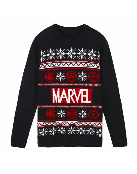 Pull unisex Marvel Bleu foncé