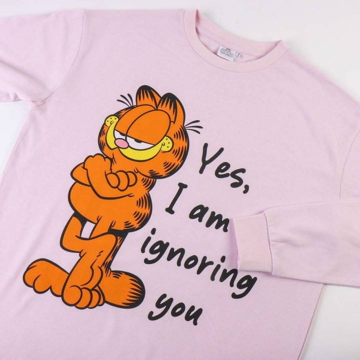 Nattøj Garfield Lyserød