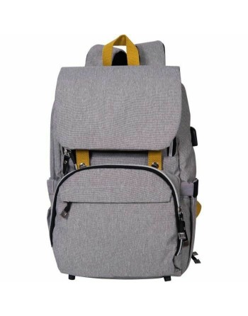 Diaper Changing Bag Baby on Board Freestyle Yellowstone Grey Mustard
