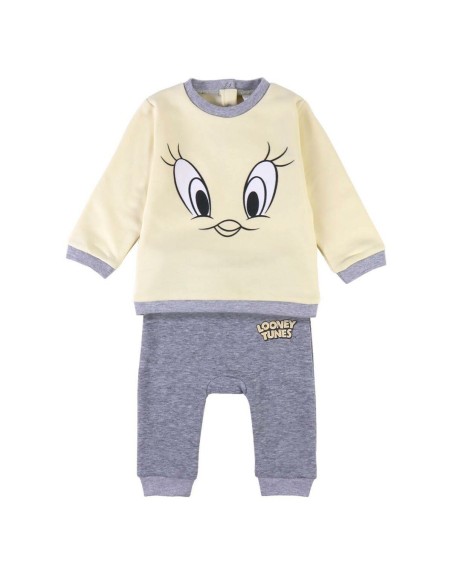 Kinder-Trainingsanzug Looney Tunes Gelb
