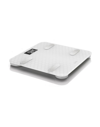 Báscula Digital de Baño LAICA PS7011 Blanco Vidrio 180 kg