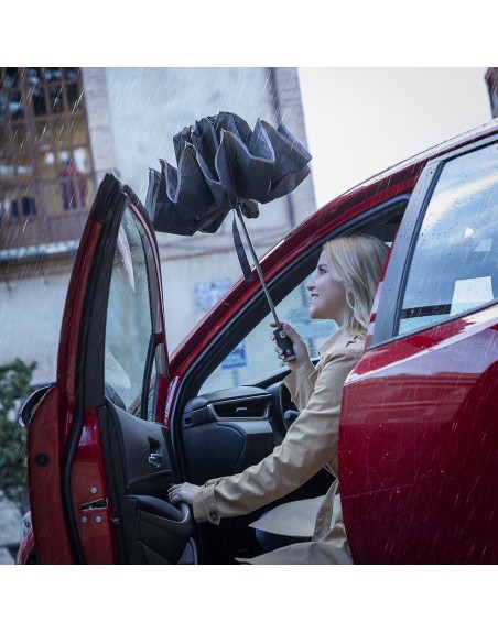 Parapluie Pliable à Fermeture Inversée avec LED Folbrella InnovaGoods