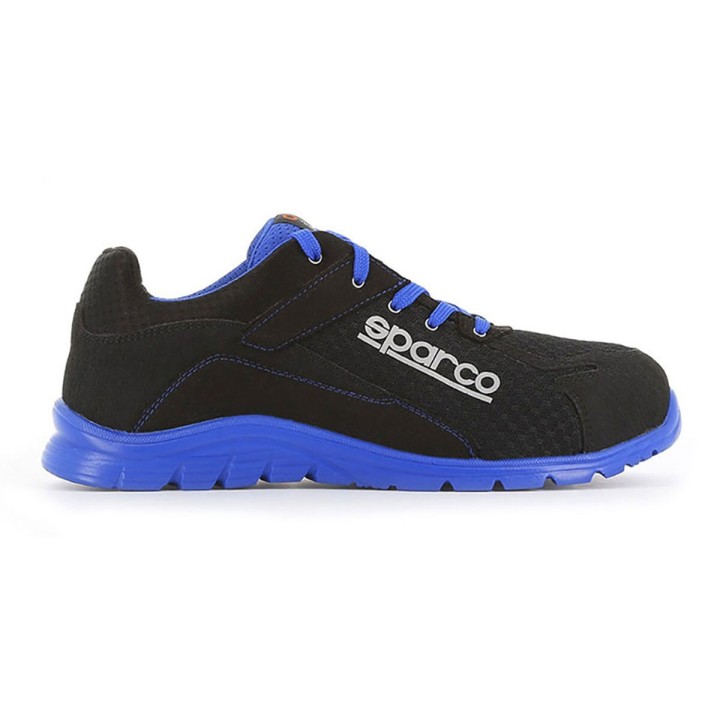Sikkerhedssko Sparco Practice Sort/Blå S1P