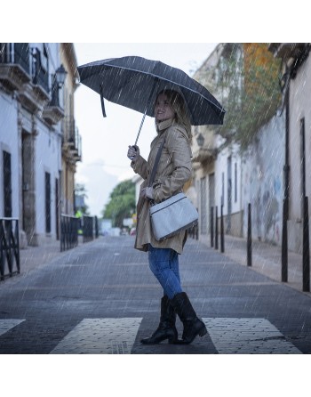 Folding Inverted Umbrella with LED Folbrella InnovaGoods