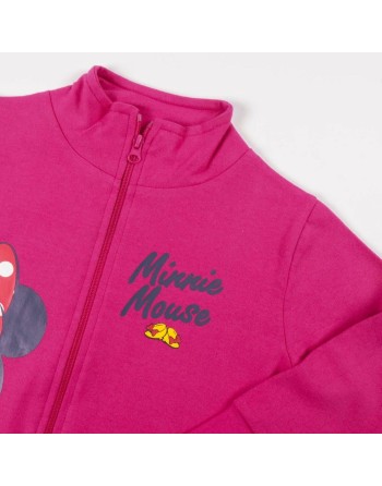 Chándal Infantil Minnie Mouse Fucsia