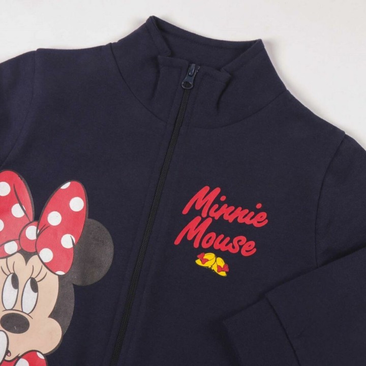 Træningsdragt til børn Minnie Mouse Mørkeblå