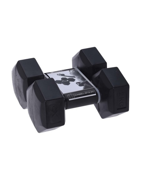 Haltères XQ Max Noir 2 Kg 2 Unités