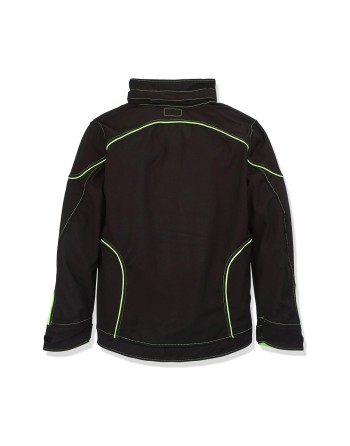 Jakke Cofra Tecka Lime Lys Sort (52)