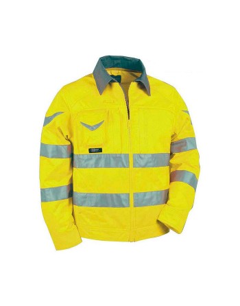 Veste Cofra Warning Jaune (58 cm)