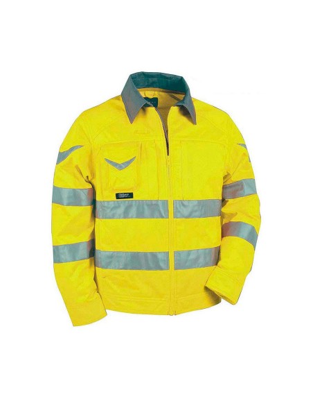 Veste Cofra Warning Jaune (58 cm)