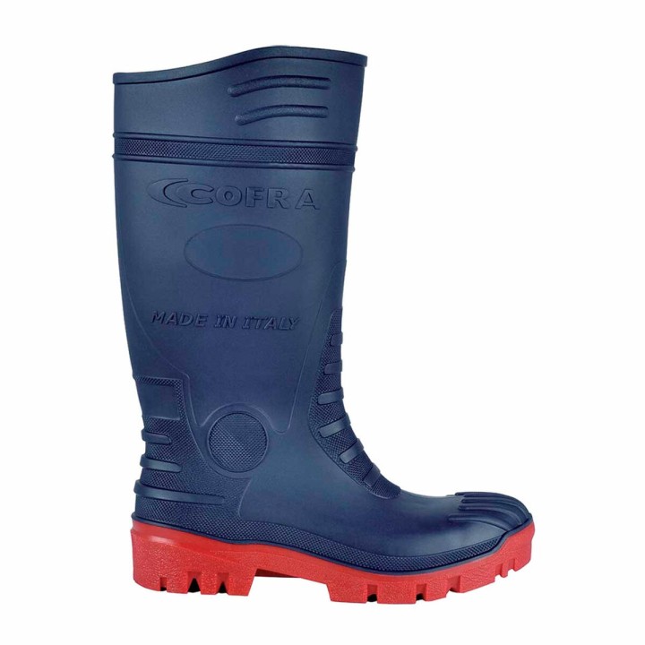 Stivali da acqua Cofra Typhoon S5 SRC Azzurro Sicurezza