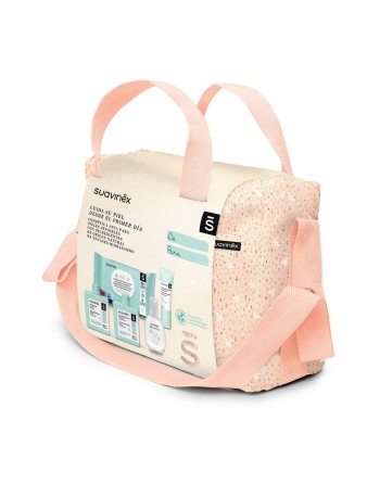 Gift Set for Babies Suavinex Bag Coral (6 Pieces)