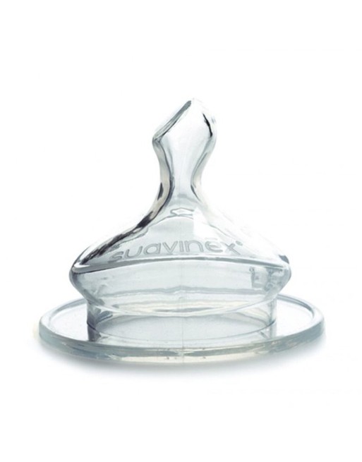 Tétine Suavinex Tetina M Silicone 1m 2 Unités