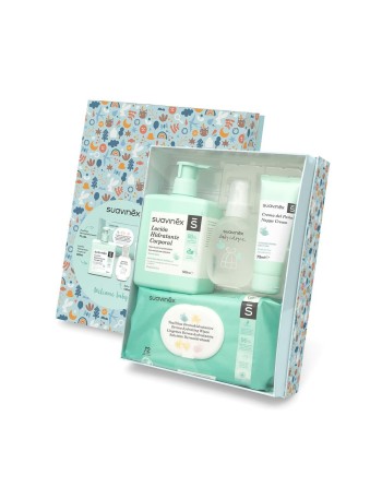 Coffret Bébé Suavinex Bleu (4 Pièces)