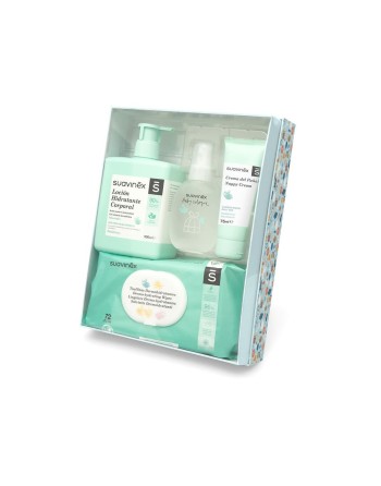 Set Regalo per Neonati Suavinex Azzurro (4 Pezzi)