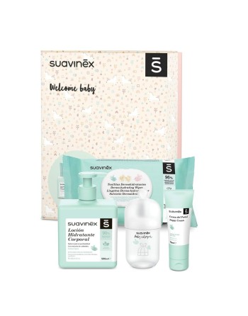 Baby-Geschenk-Set Suavinex Rosa (4 Stücke)