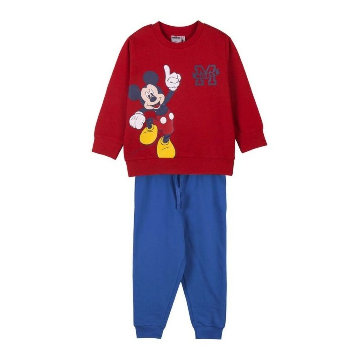 Træningsdragt til børn Mickey Mouse Rød