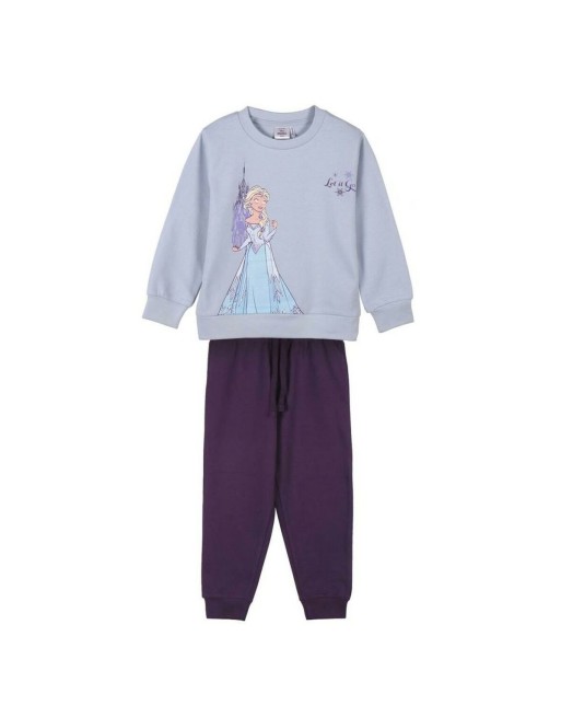 Kinder-Trainingsanzug Frozen Hellblau